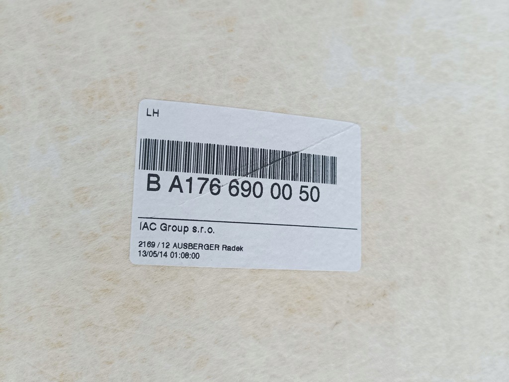 фото №6, Mercedes a45 w176 amg потолок czarna