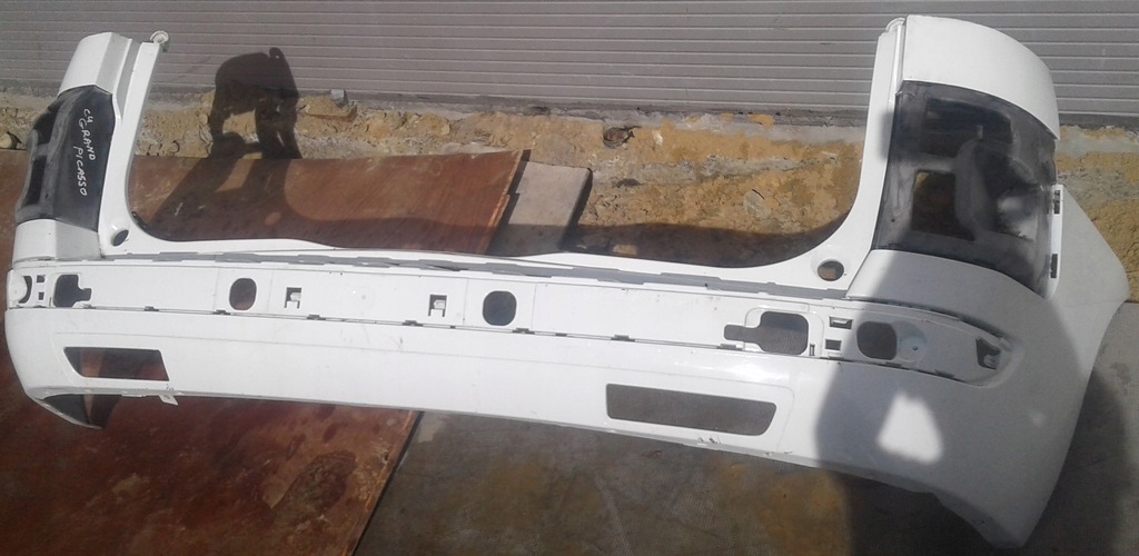 фото №1, Citroen c4 grand picasso бампер задняя задний белый