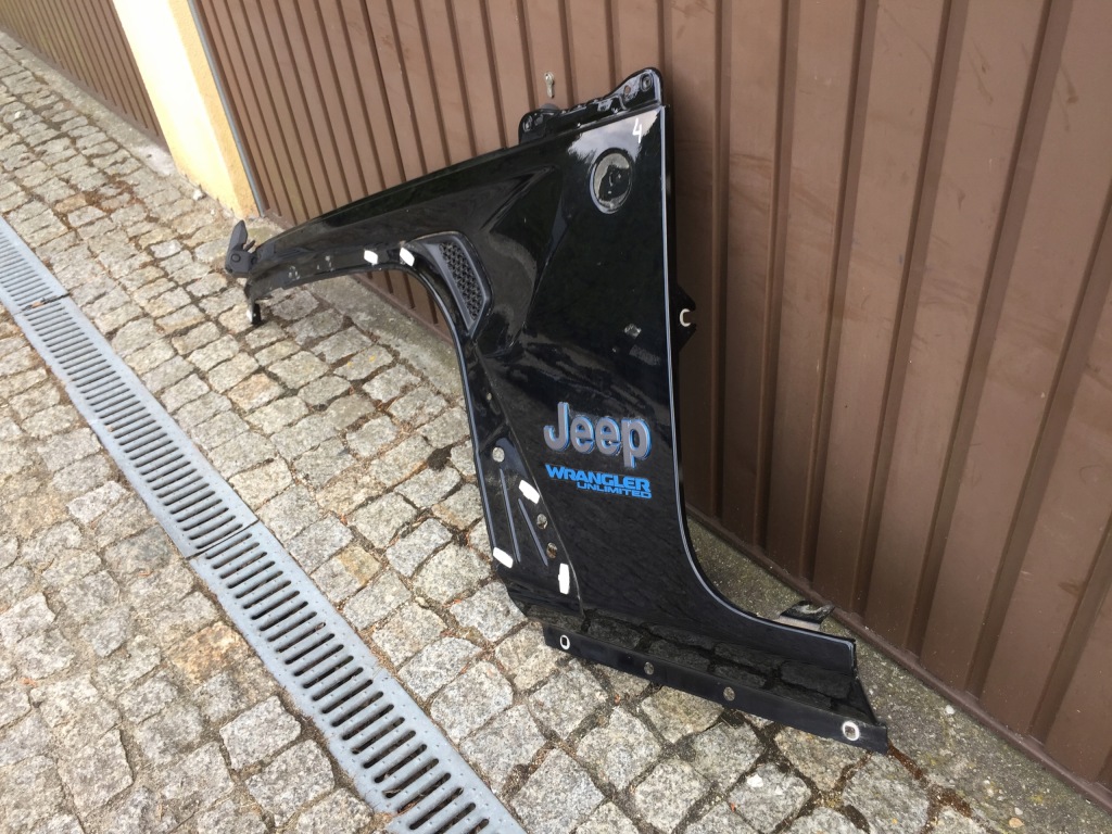 фото №6, Jeep wrangler jl 19 20 21 22 крыло левый перед оригинал nr 4
