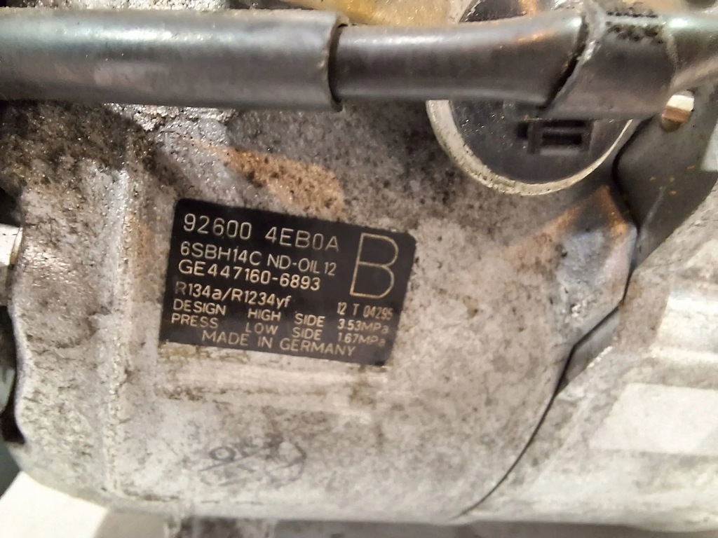 фото №6, Компресор кондиціонера 926004eb0a renault talisman 1.6 dci