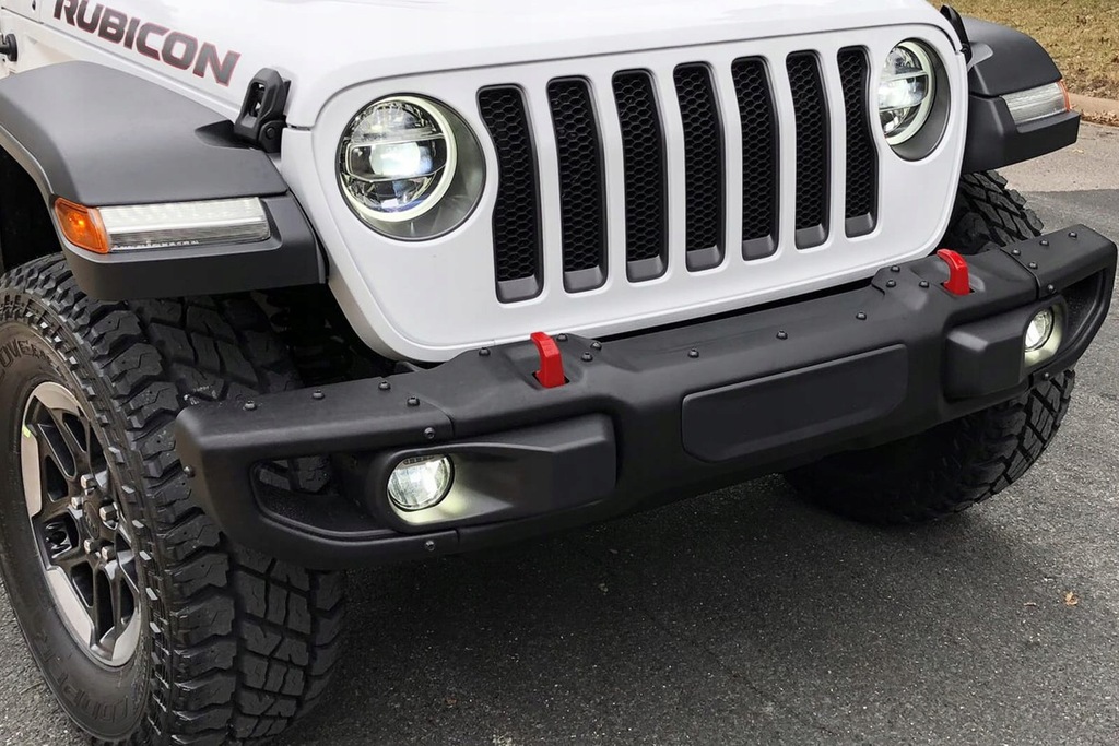 фото №3, Бампер перед сталь rubicon pdc jeep wrangler jl