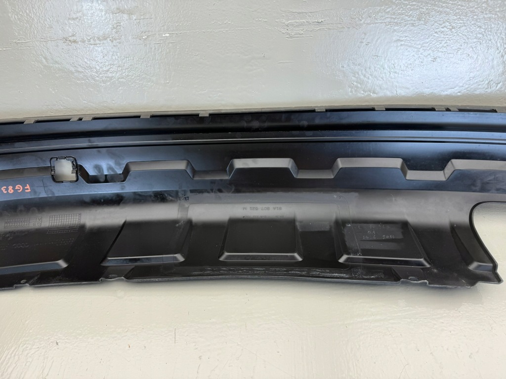 Audi q2 16r- спойлер накладка бампера задня задній 81a807521 Ціна