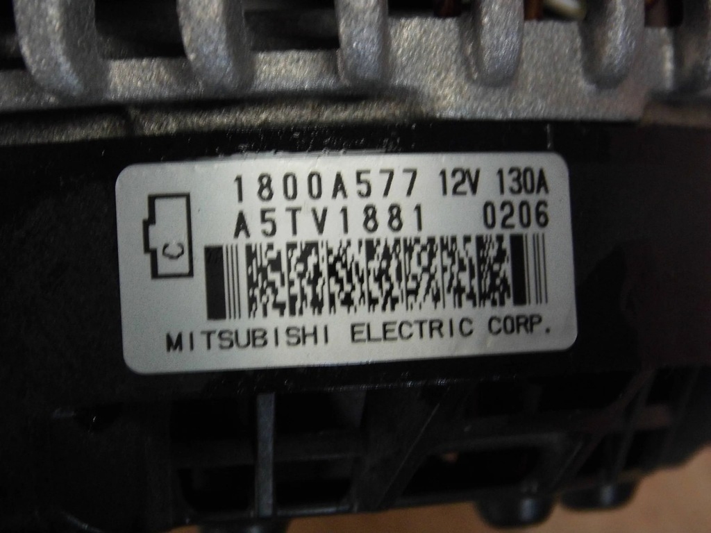 фото №6, Mitsubishi eclipse cross 1.5 генератор 1800a577