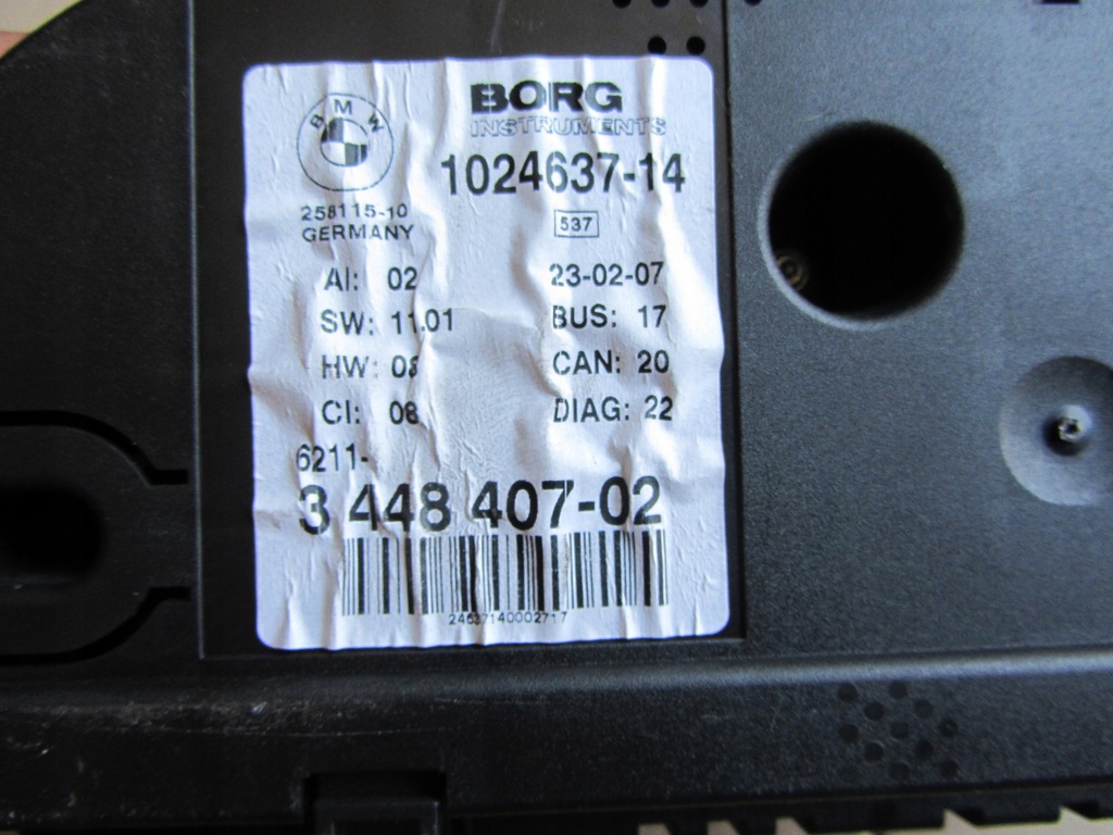 фото №5, Лічильник bmw e83 x3 3.0 sd lift