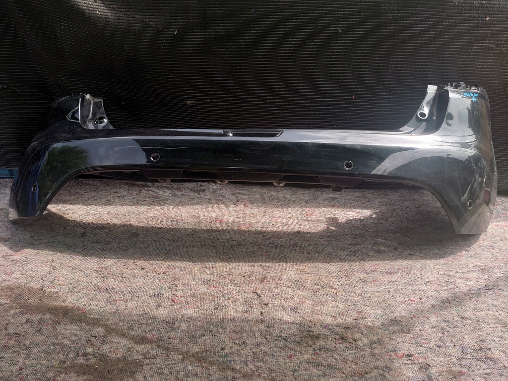 фото №6, Бампер задняя задний renault clio iv lift hb pdc