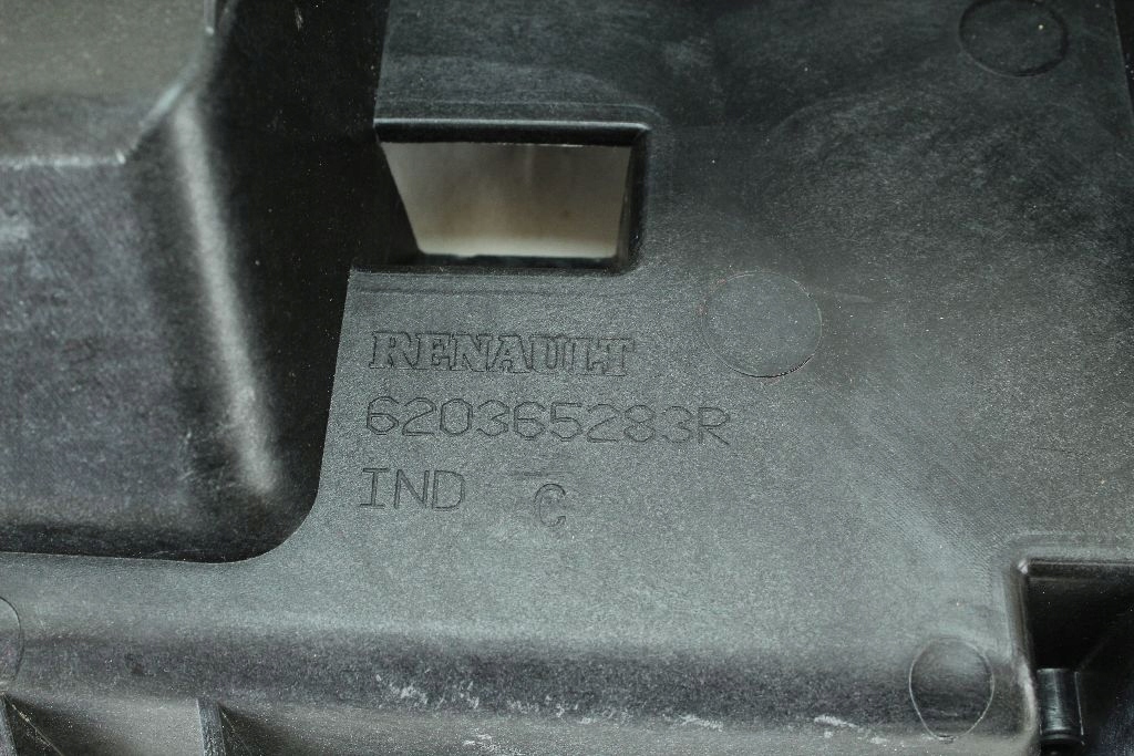 фото №10, Решітка радіатора підсилювач верхній pas renault kangoo ze електрик 620365283r