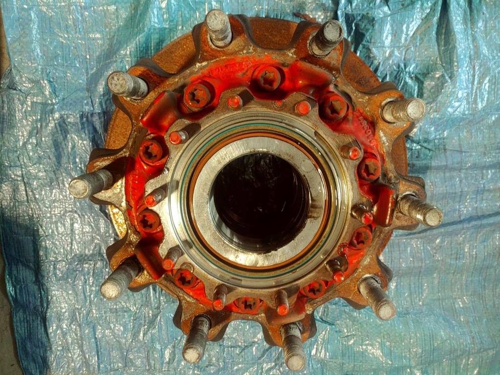 фото №12, Ступиця колеса +диск задня scania r ngs 2603319