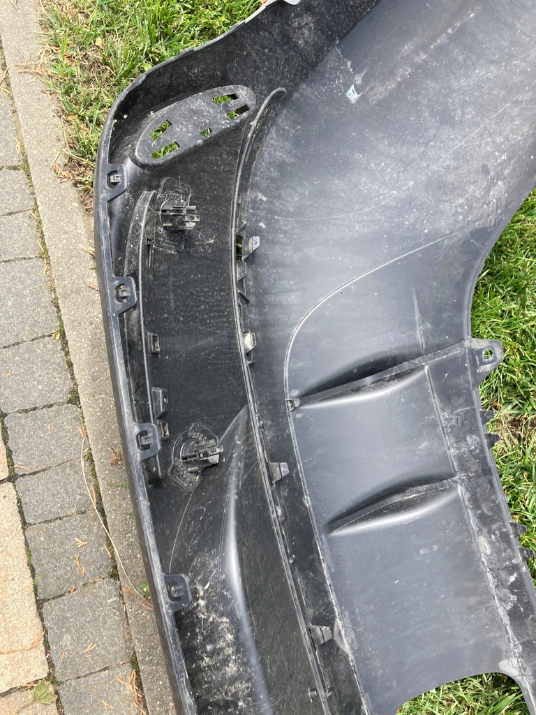 фото №10, Mercedes eqc w293 amg dół бампера диффузор спойлер