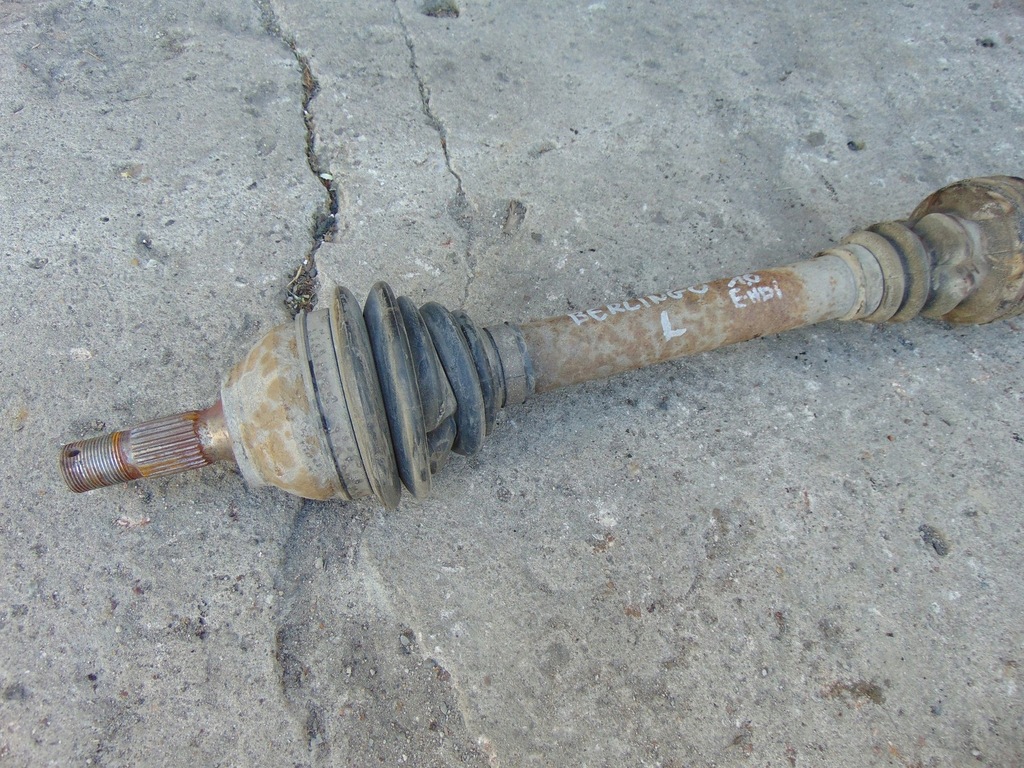 фото №6, Привідний вал ліва перед partner berlingo iii 1.6 e-hdi