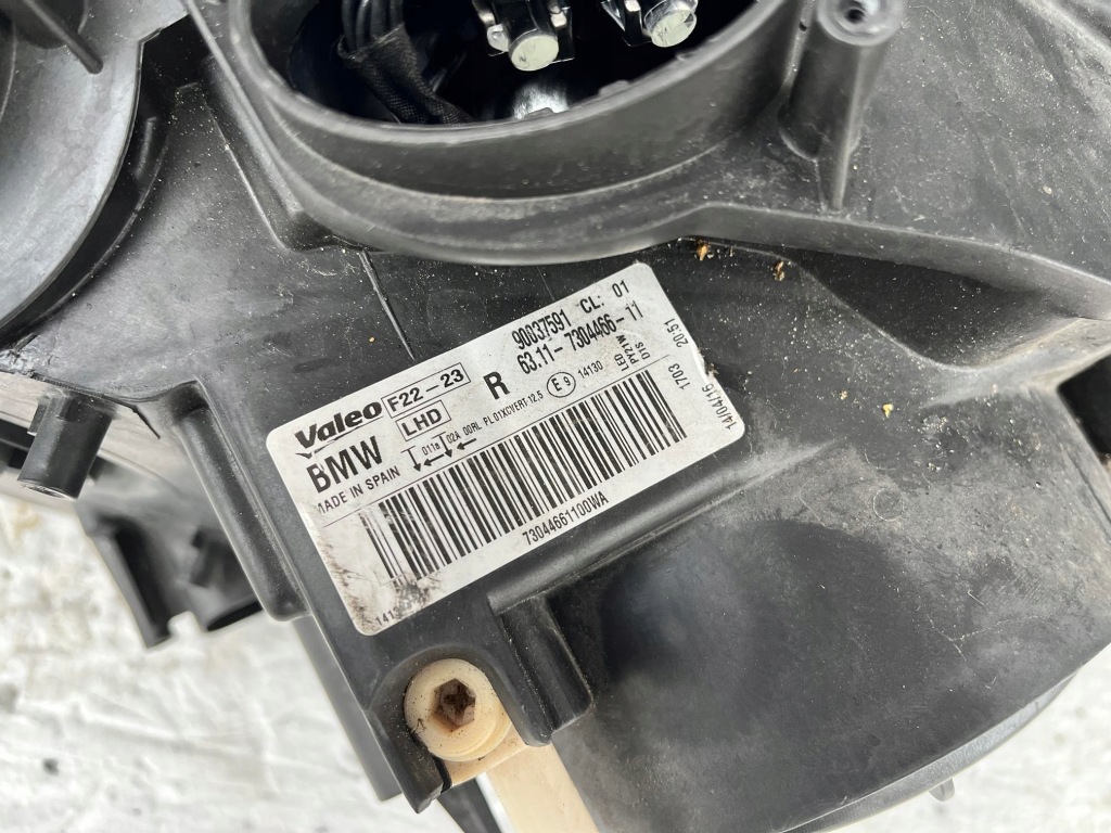 фото №8, Лампа права bmw 2 f22 f23 bi ксенон поворотний 7304466