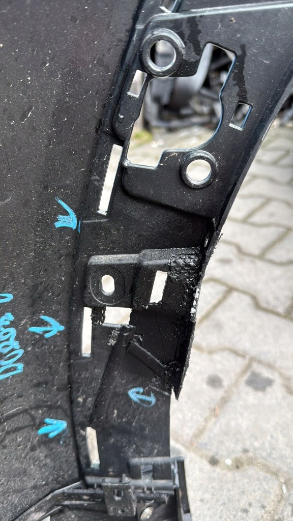 Kia ev6 2022- бампер перед передний с Разборки