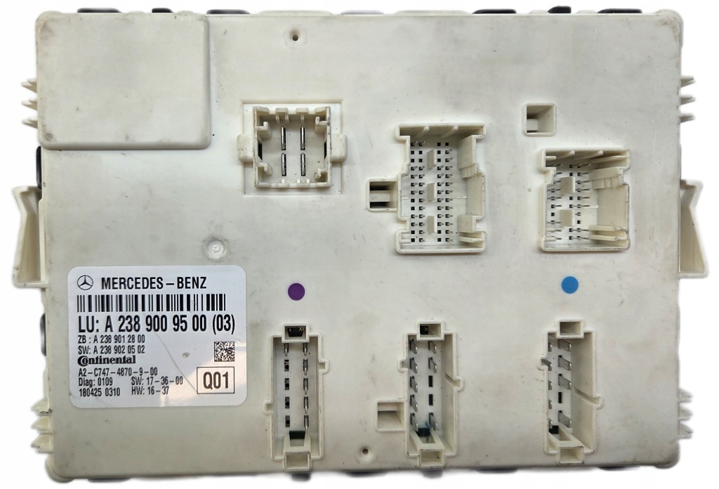 фото №1, Mercedes блок управления люк a2389009500