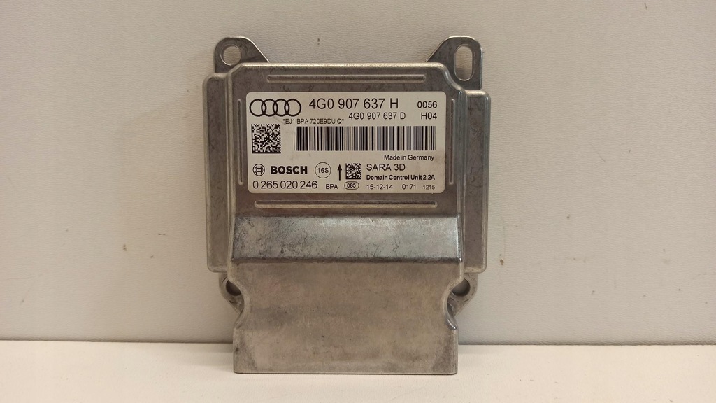 фото №1, Audi a6 c7 модуль ускорения 4g0907637h