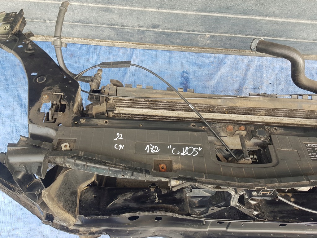 фото №3, Pas передний mercedes slk r172 w172 радиатор 2.2 cdi