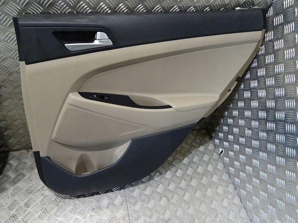 фото №12, Hyundai tucson iii сиденья заднее сиденье кожа обшивки туннель комплект idealny