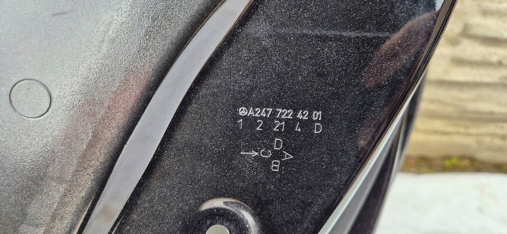 фото №13, Mercedes eqa h243 / gla h247 20- дверь правый перед org