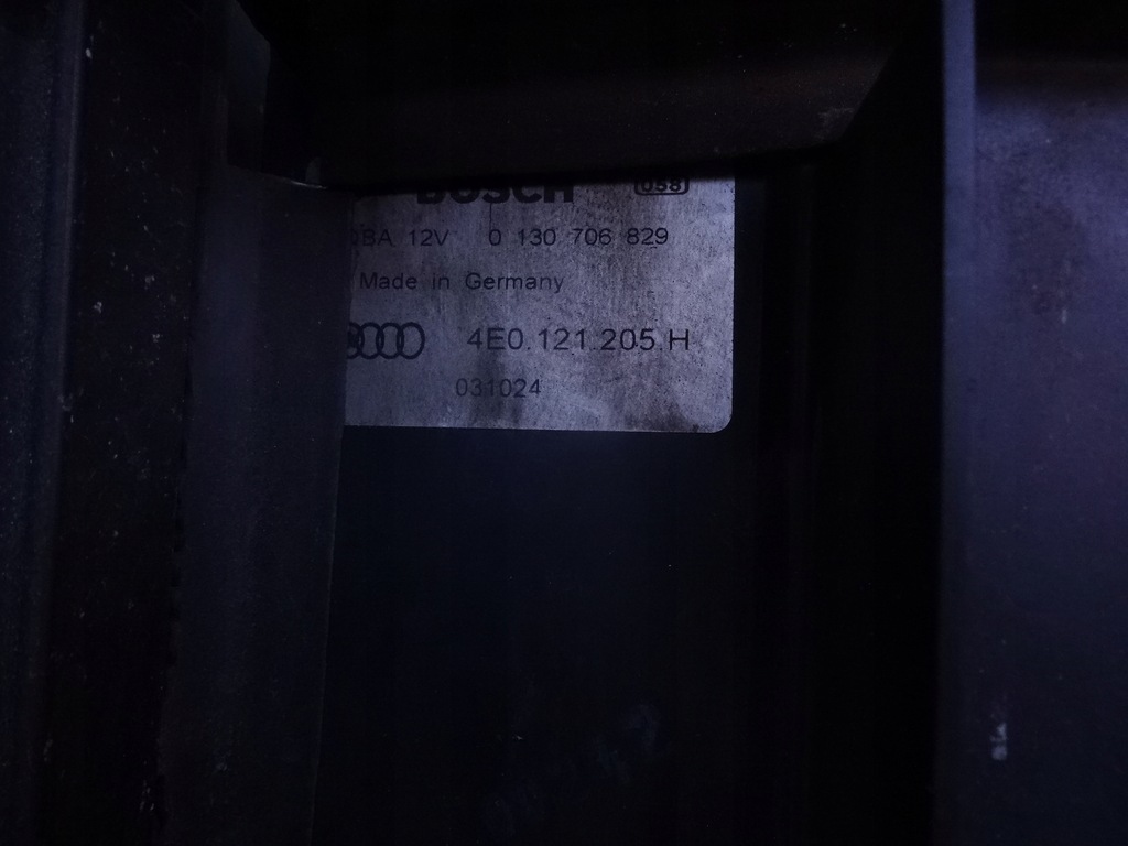 фото №9, 4e0121025h audi a8 d3 3.7 4.2 pas передній радіатор oryg