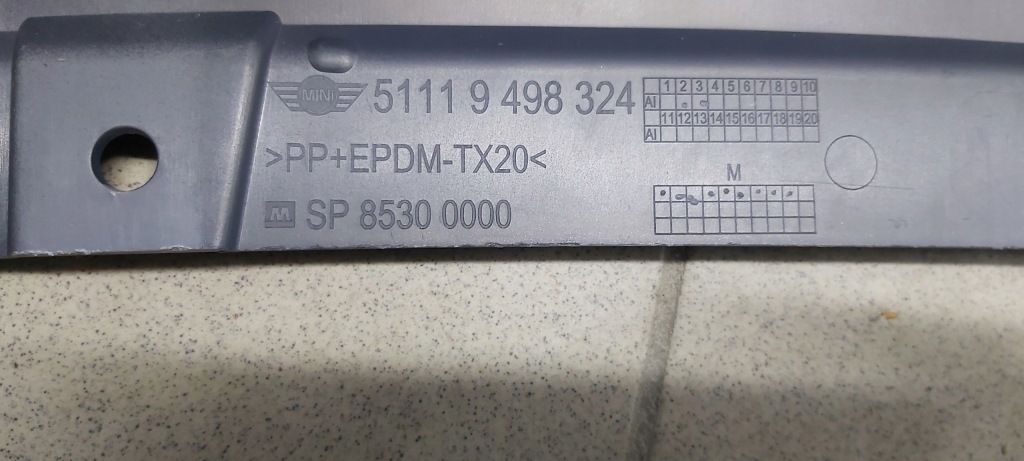 Купить Mini countryman f60 s 20- накладка бампера перед передняя 9498324 nowa