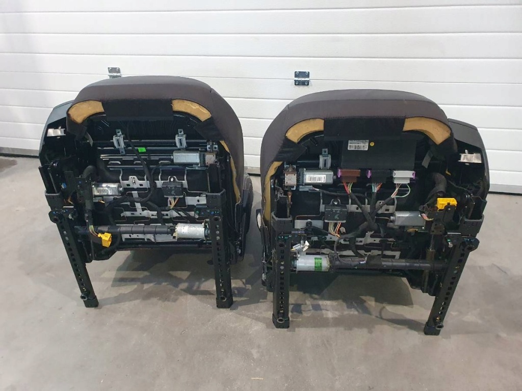 Сидіння заднє сидіння обшивки комплект citroen c5 iii x7 kombi шкіра коричневий eu hifi Київ