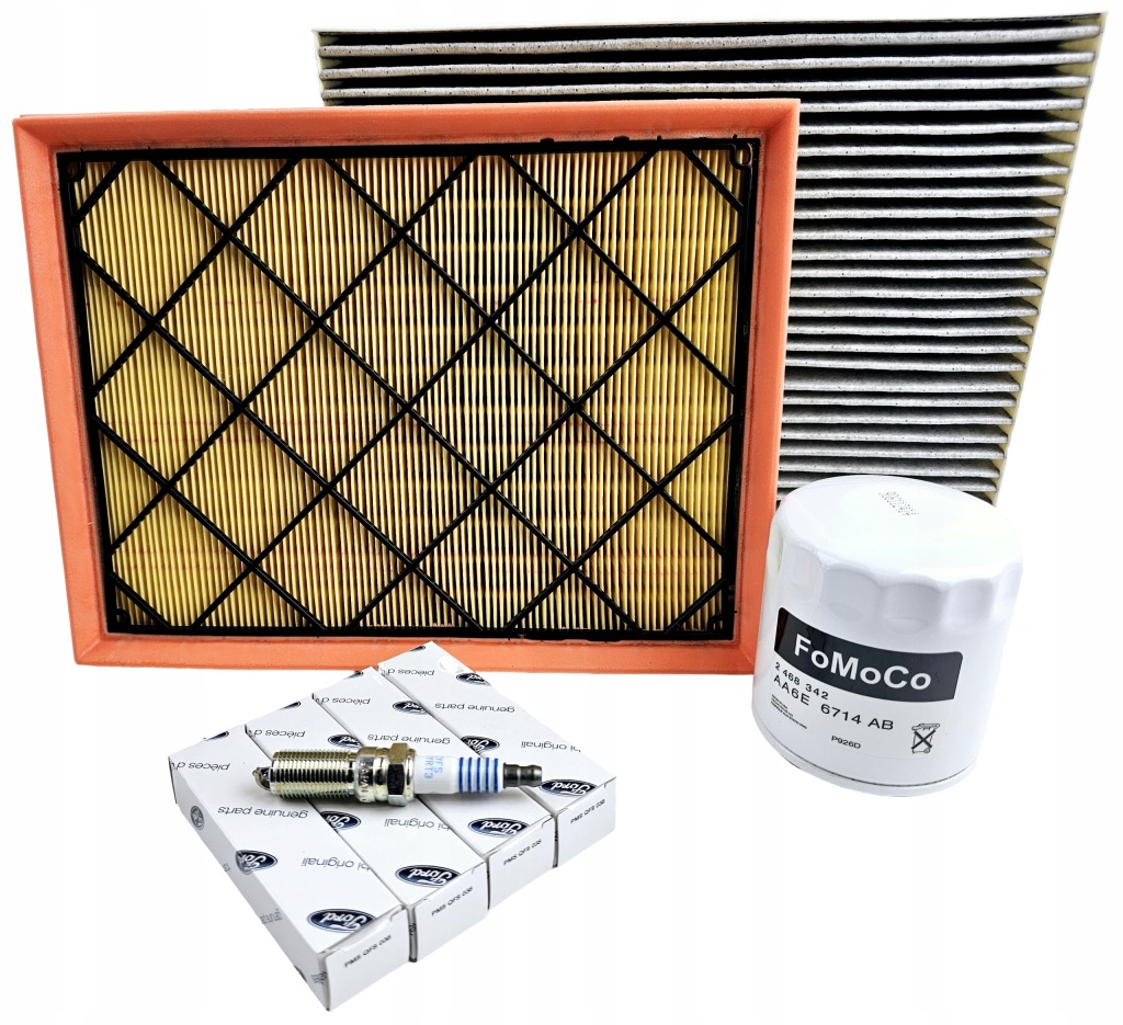 фото №1, Ford kuga escape 2020 - / 2024 - набір фільтри + свічки запалювання запалювання 2.0 ecobo