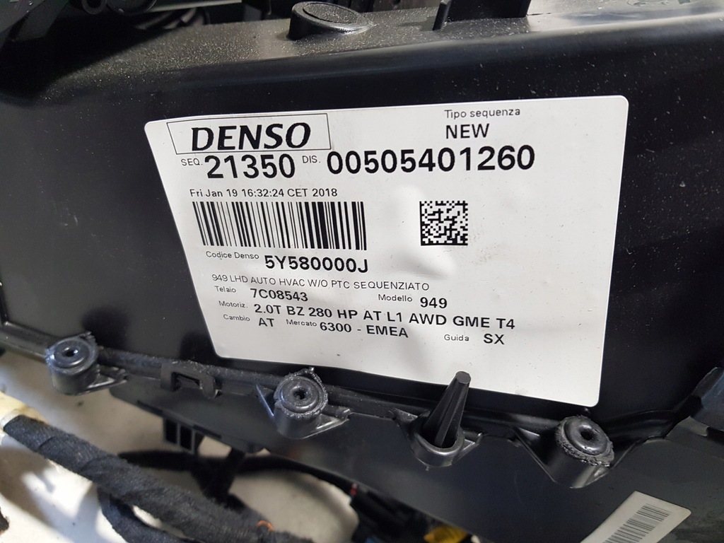 фото №14, Alfa romeo stelvio конвертер нагрівач обігрівач радіатор 00505401260