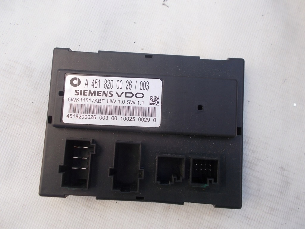 фото №1, Smart fortwo 451 модуль блок керування bsi eu