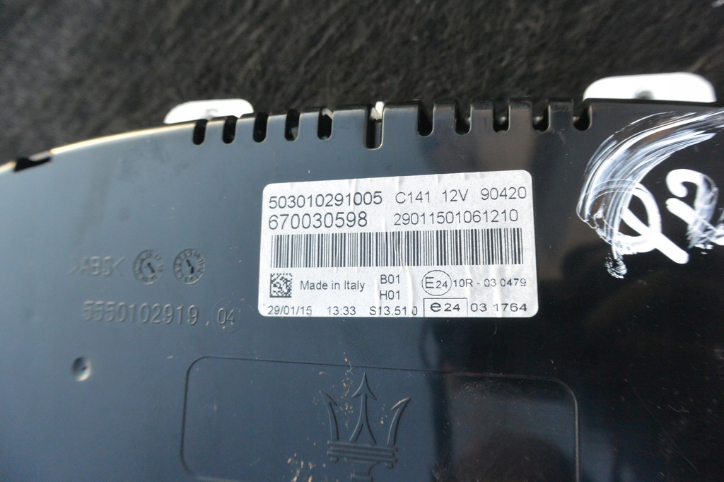 фото №6, Лічильник прилади дизель maserati quattroporte ghibli