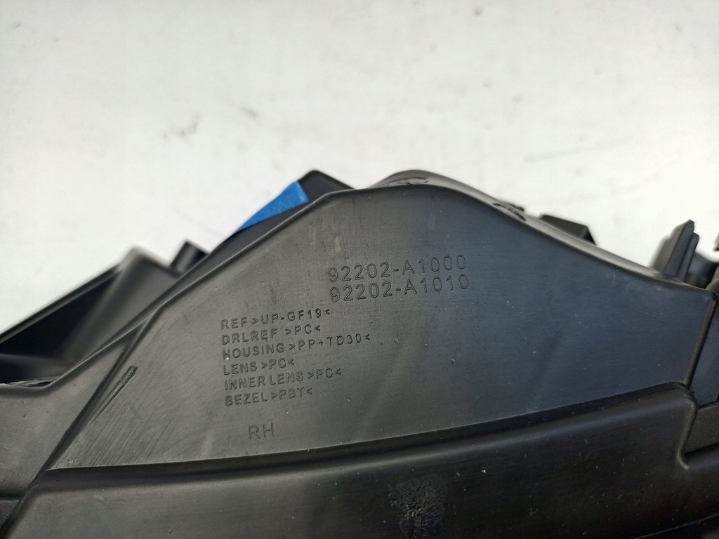 фото №14, Hyundai santa fe iii 3 2013- протитуманна фара правий перед передній 92202-a1000 ÷