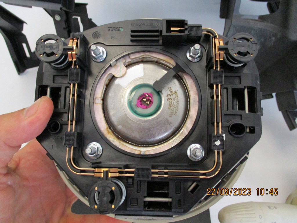 фото №6, Консоль pulpit панель приладів fiat 500 lift білий подушка безпеки