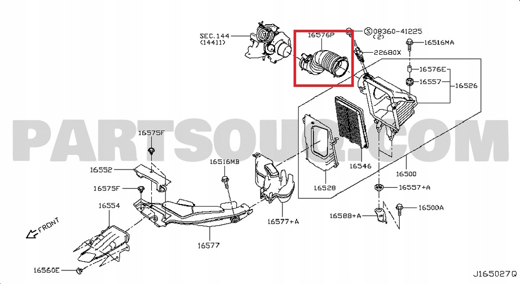 фото №8, Nissan x-trail t30 2.0d // труба wąż шланг turbo повітря