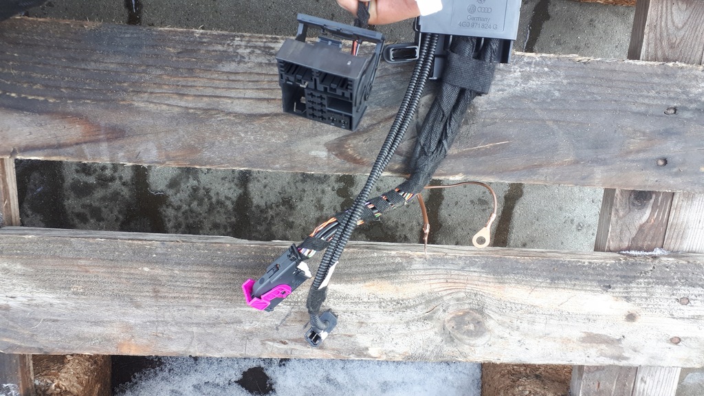 фото №9, A6 c7 4g жгут электропроводка усилителя bose s6 a7