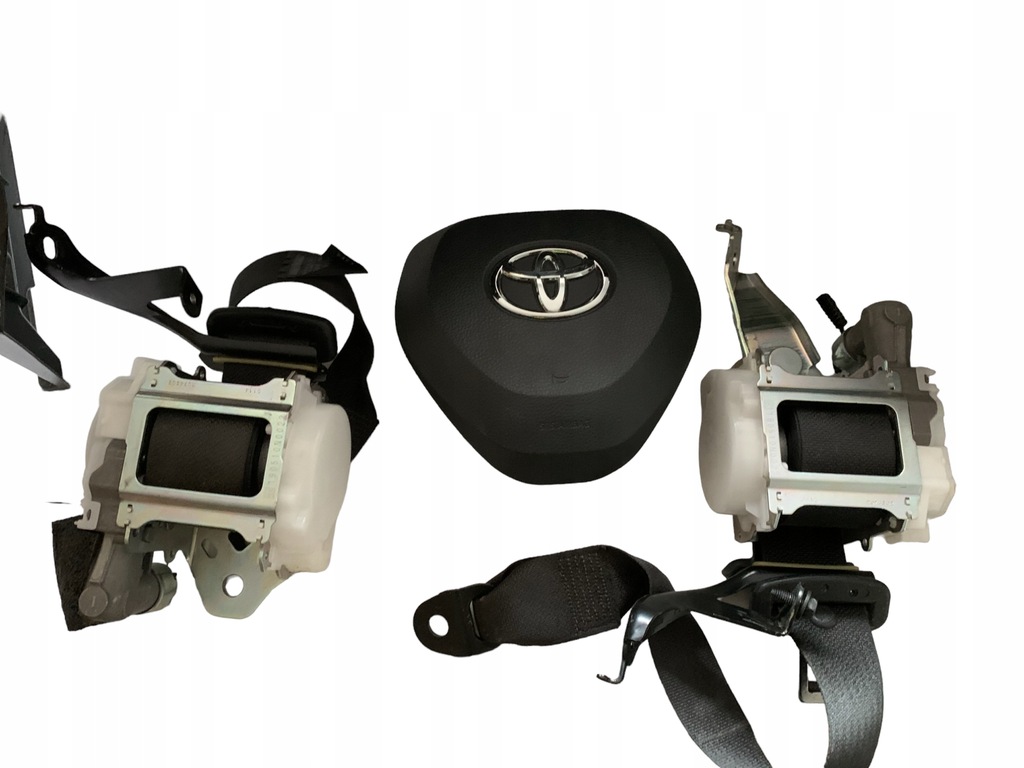 фото №7, Приборная панель консоль подушка безопасности ремни комплект toyota rav4 v