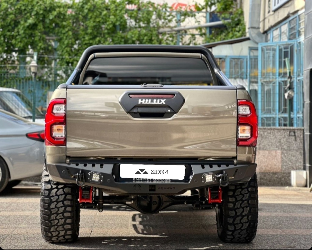 фото №16, Бампер задній сталевий toyota hilux 4x4 offroad задня