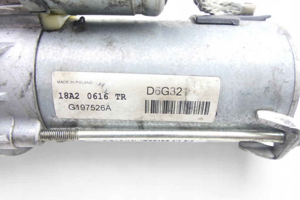 фото №10, Стартер peugeot bipper citroen nemo 1.3 hdi d6g321