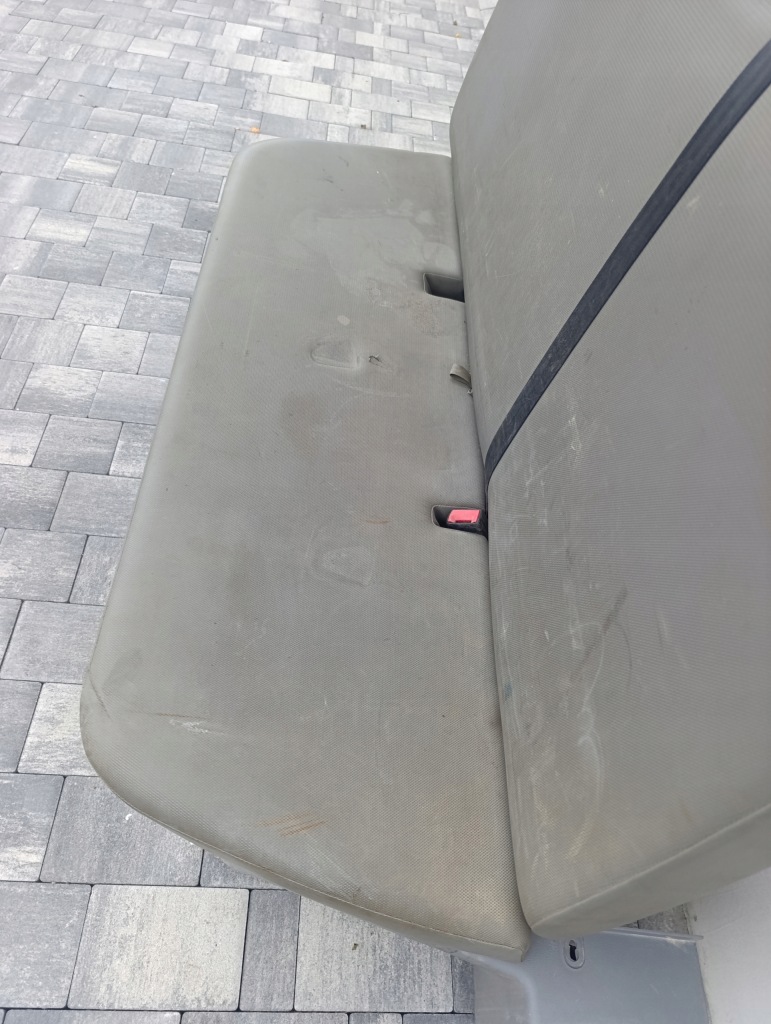 фото №6, Vw t5 t5 lift t6 doka dubelkabina заднє сидіння сидіння тримісне сидіння лавка сидіння