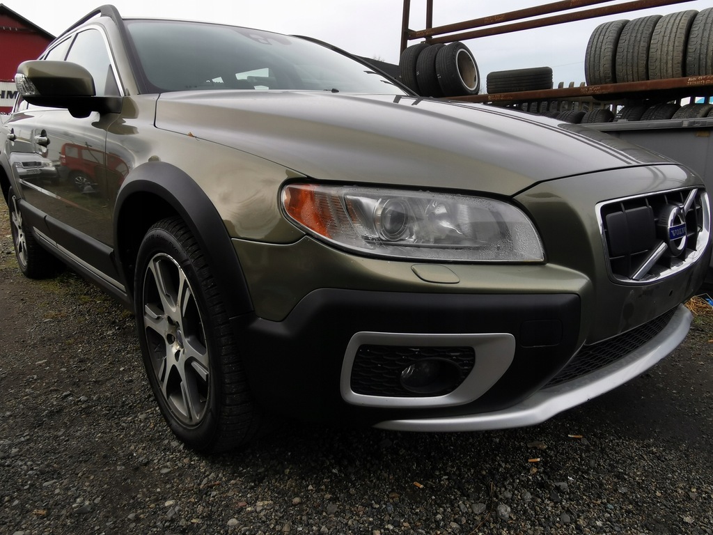 фото №15, Volvo xc70 ii 07-16 бампер передній перед kompletny pod радар колір 493