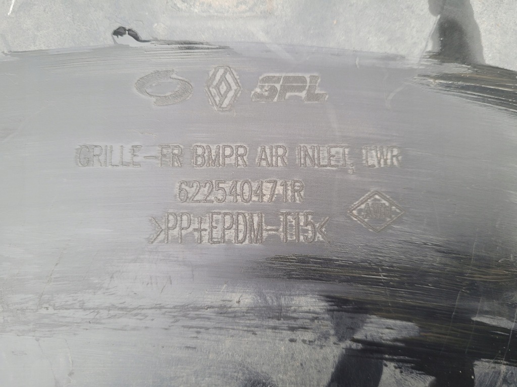 фото №10, Renault arkana | спойлер решітка решітка радіатора бампера перед rs-line 622540471r