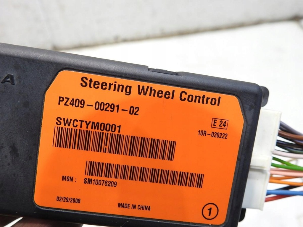 фото №7, Блок управления руля toyota corolla verso ii pz409-00291-02