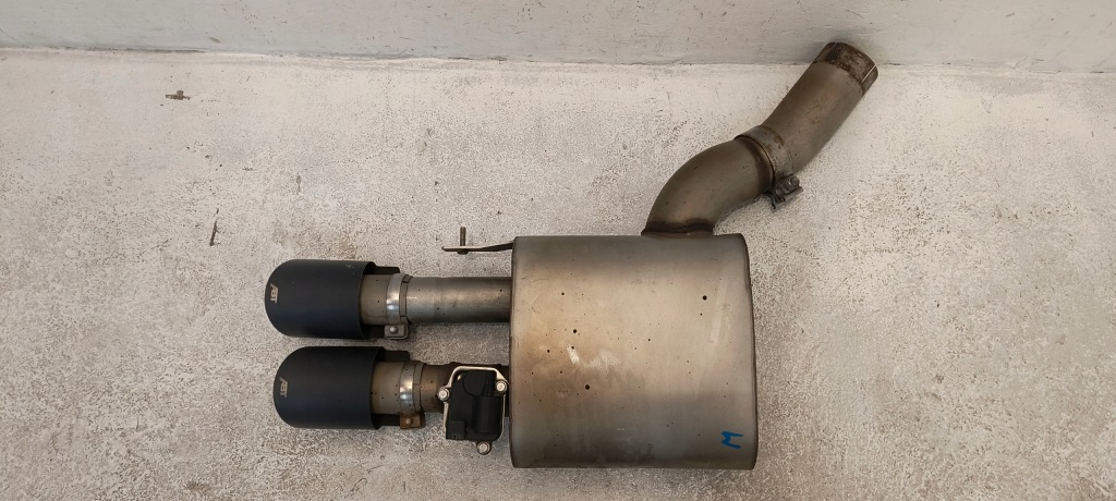 фото №16, Гаситель конечный выхлоп активный левый audi rs4 b9 abt