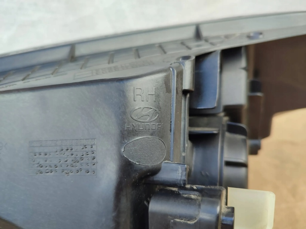 фото №15, Фара лампа правый перед hyundai i10 2018 ii 92102-b9000