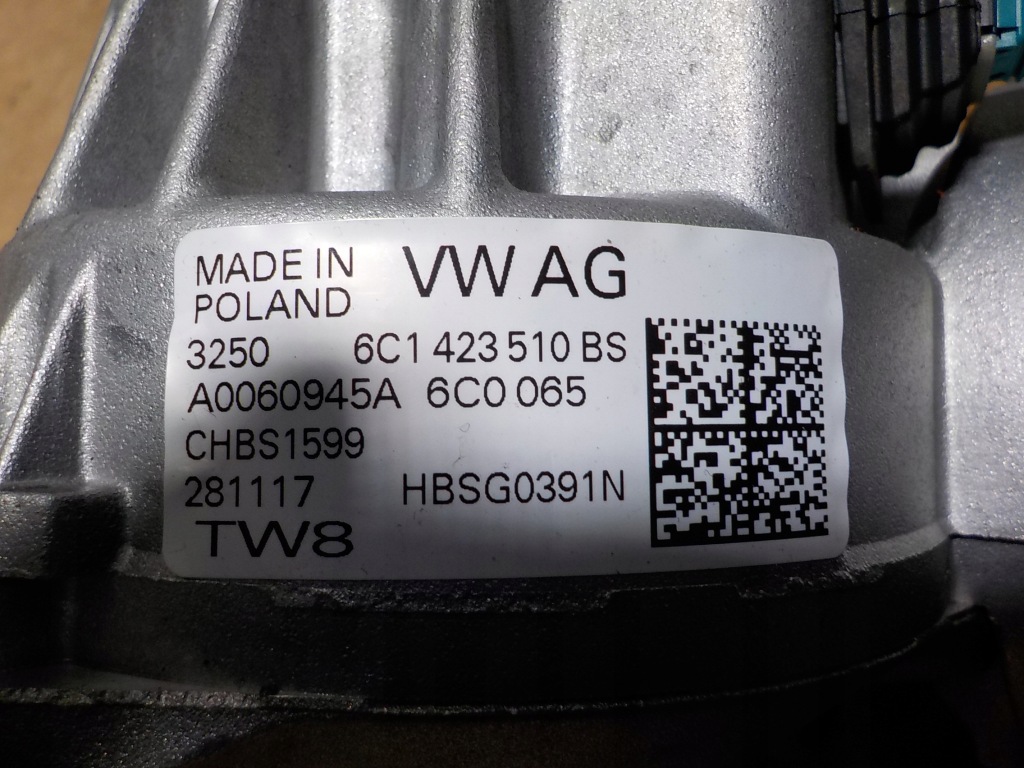 фото №5, Skoda fabia iii 1.0b 2017r. колонка усилитель электрический 6c1909144d