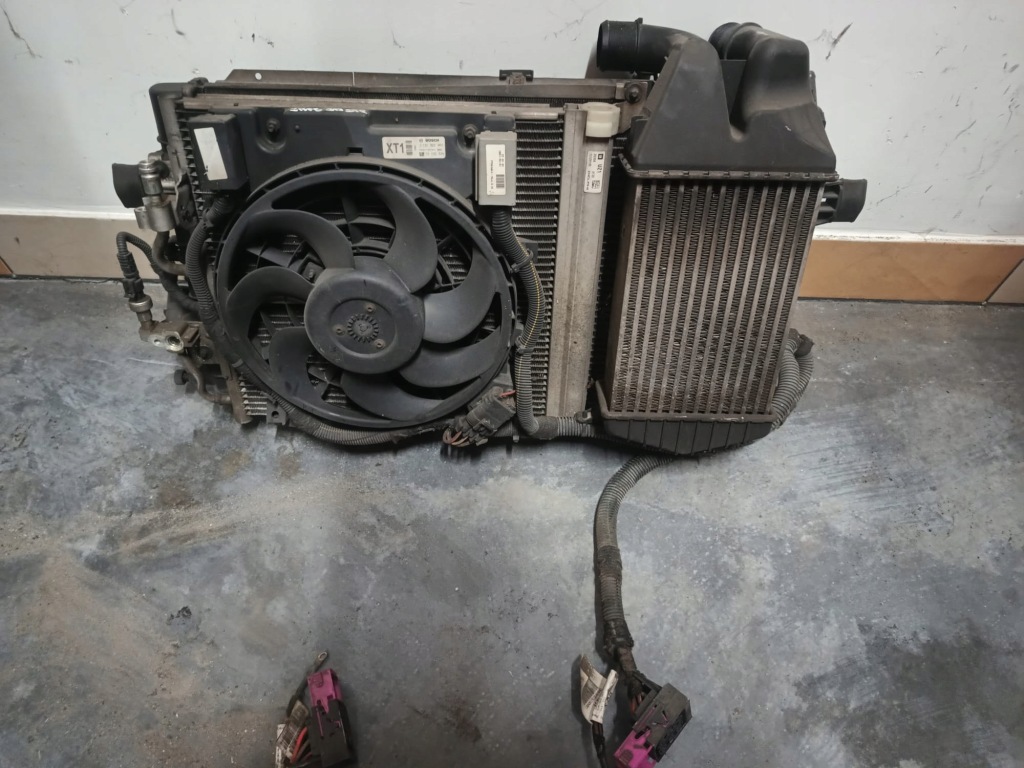 фото №1, Opel zafira b ii 1.7cdti z17drt комплект радиатор