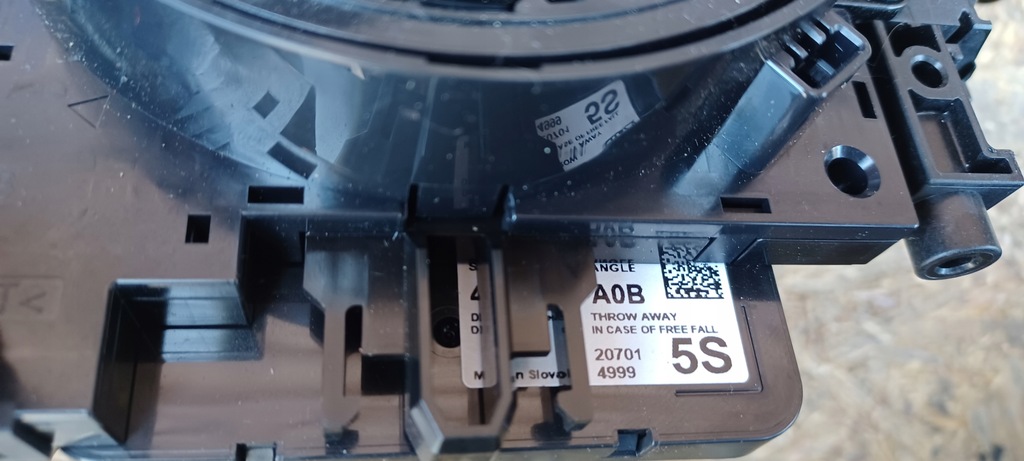 фото №10, Nissan juke ii 2 f16 стрічка перемикачі перемикач датчик kąta повороту 10348388