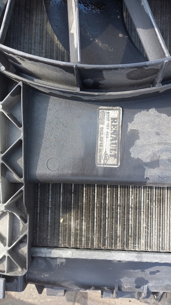 фото №3, Радіатор +вентилятор renault megane 03r