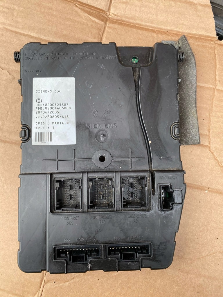 фото №1, Модуль bsi uch 8200525387 renault megane ii scenic