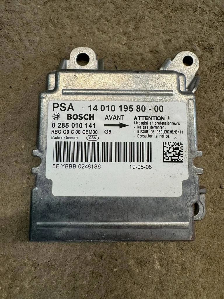 фото №1, Модуль датчик подушка безпеки citroen jumpy 1401019580