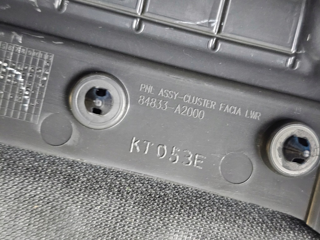 фото №13, Защита dekor молдинг спидометра решётка обдув воздуховод kia ceed ii 97410-a2200