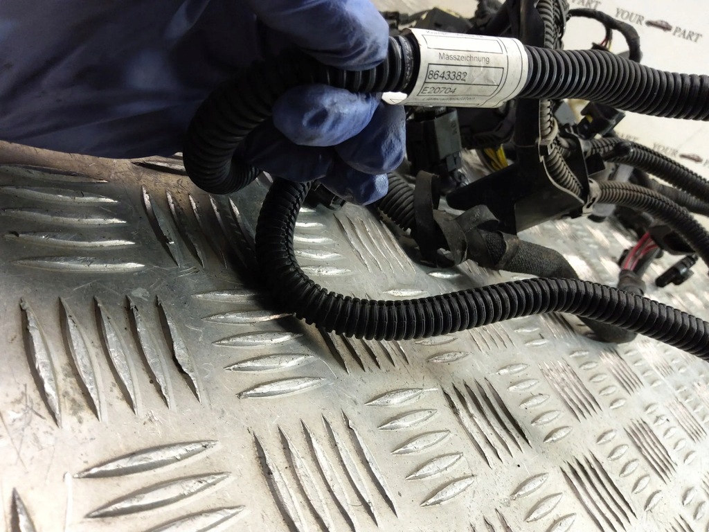 фото №8, Bmw x1 f48 f49 2016 перед джгут трубопровід двигуна