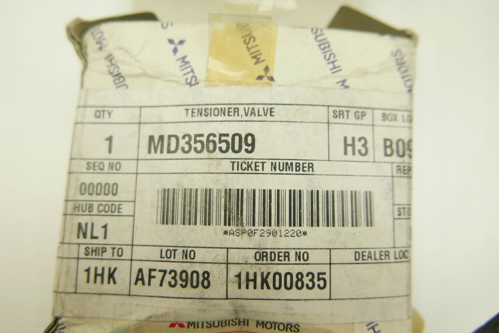 фото №6, Ролик натяжителя ремень md356509 colt v lancer vii