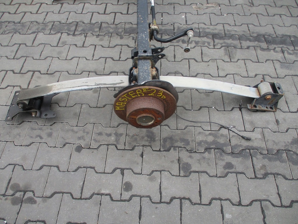 фото №2, Oś задняя рессора renault master iii 2,3d